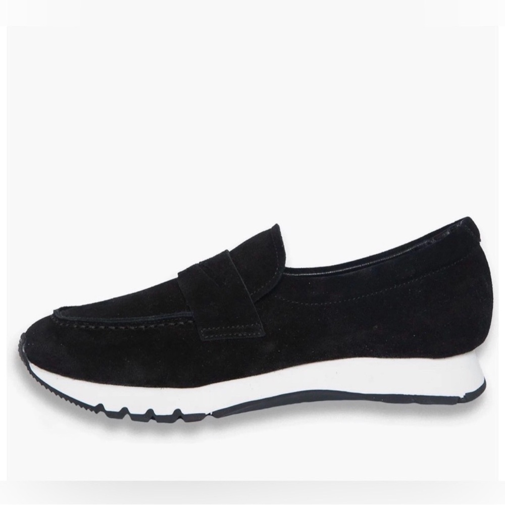 NWT VOILE BLANCHE JULIA Hybrid Loafer Sneaker in Black - Picture 4 of 15